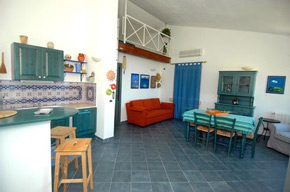 Open plan interior