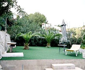 Villa garden