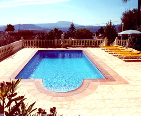 holiday villa with pool