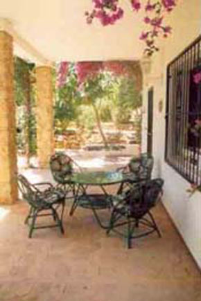 Villa terraces