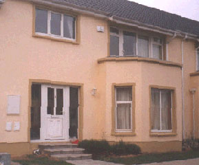 Front of holiday rental