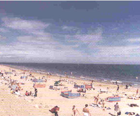 Local Irish beach