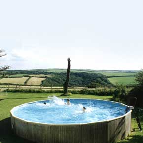 devon cottage with pool