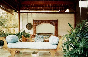 Bali villa interior