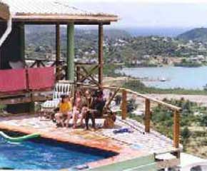 Antigua villa with pool