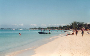 7 mile beach at Negril