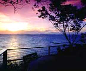 Koh samui villa sunset