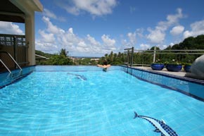 Thailand villa infinity pool