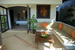open plan lounge