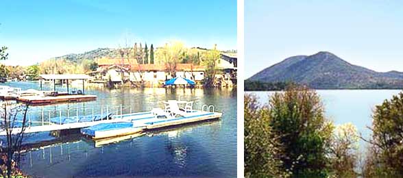 California holiday rental  by lake