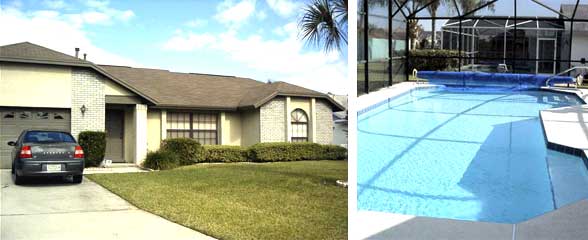 Central florida villa rental with pool