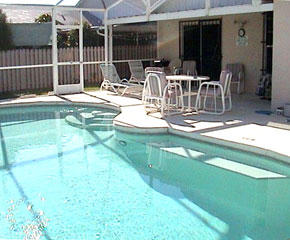 Private pool area