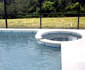 Private pool and Jacuzzi