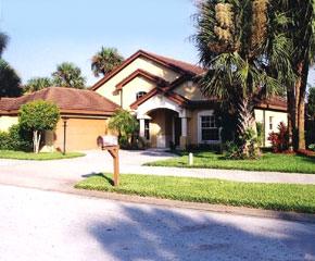 front of Melbourne villa 1193
