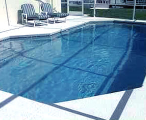 Florida holiday villa pool