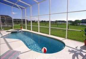 Davenport villa pool