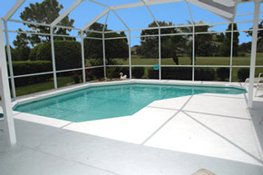 holiday villa pool