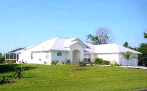 West Florida riverside villa